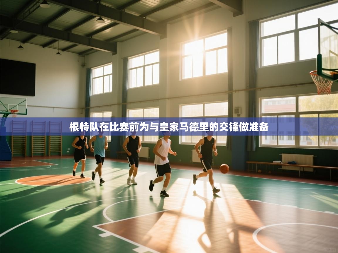 根特队在比赛前为与皇家马德里的交锋做准备  第1张