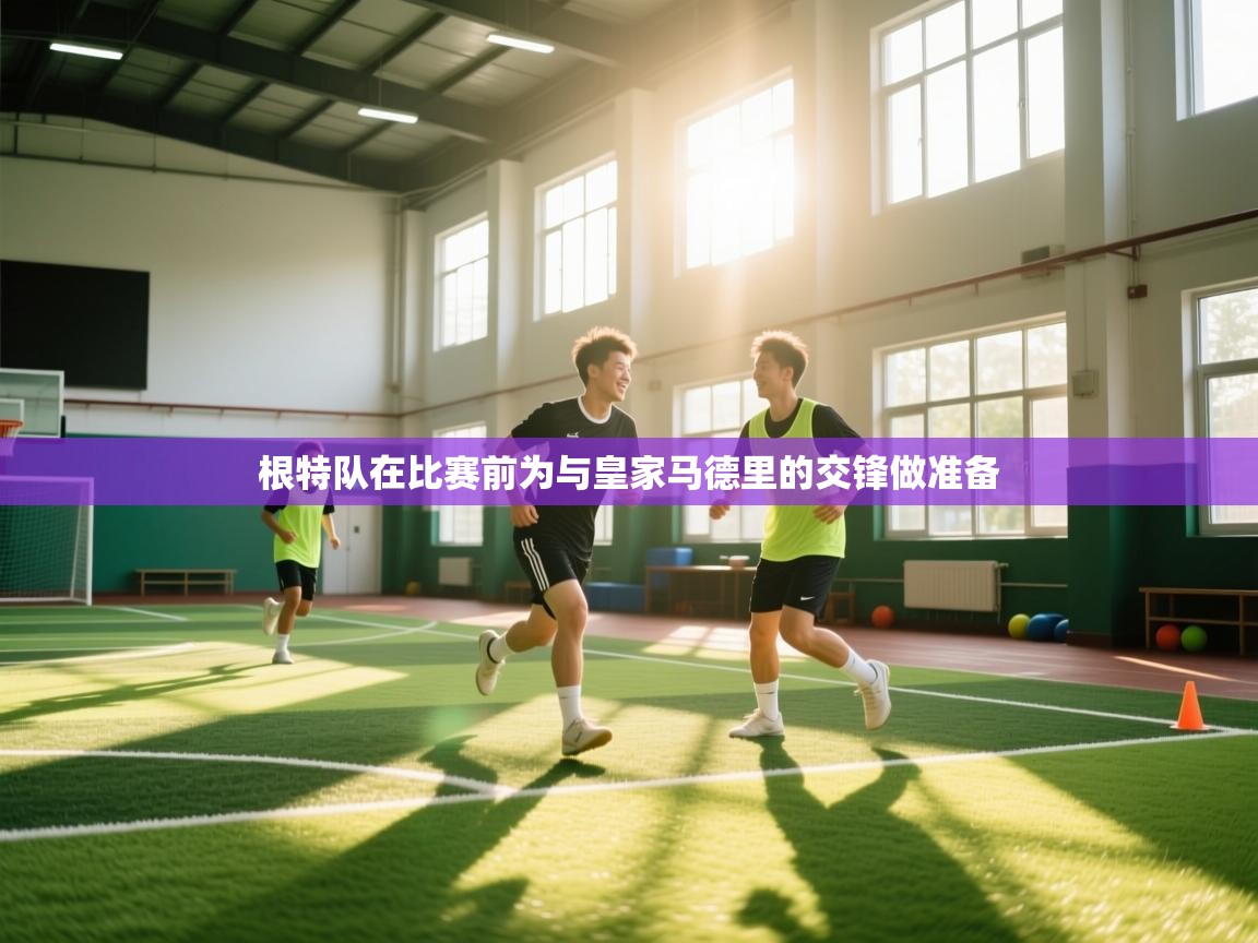 根特队在比赛前为与皇家马德里的交锋做准备  第2张