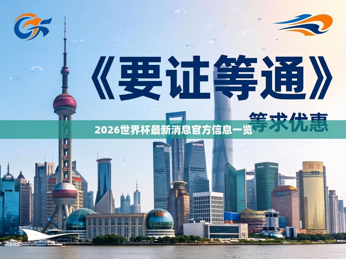 2026世界杯最新消息官方信息一览 第1张